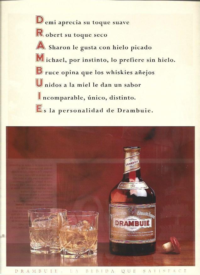 LAMINA 37202: Publicidad de Drambuie