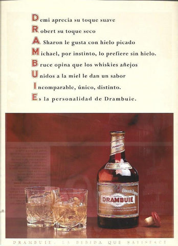 LAMINA 37202: Publicidad de Drambuie