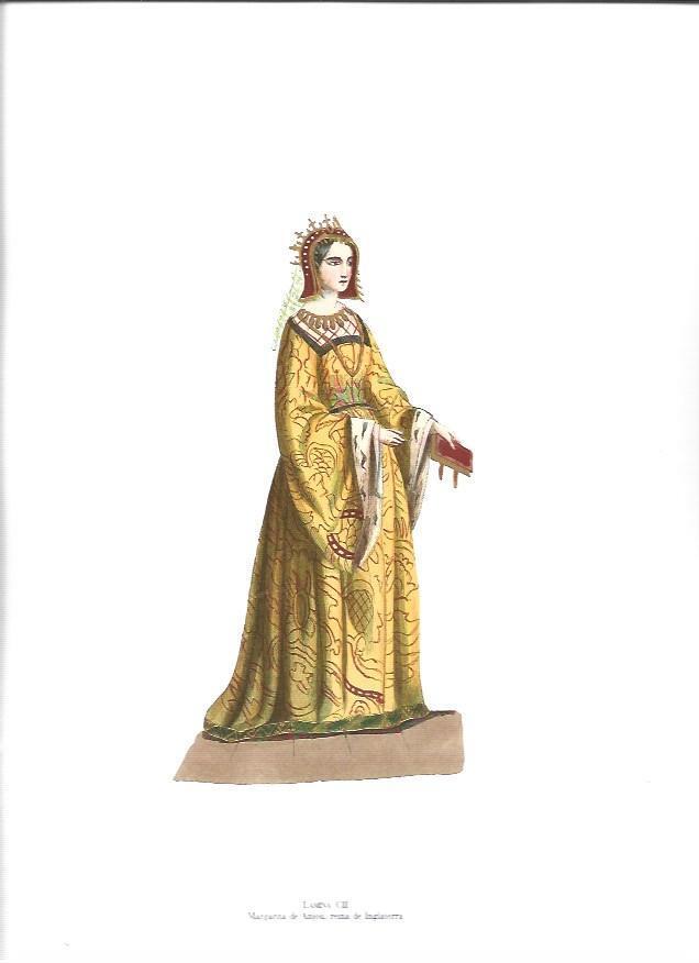 LAMINA 37125: Margarita de Anjou, reina de Inglaterra