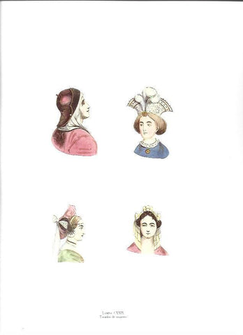 LAMINA 37152: Tocados femeninos