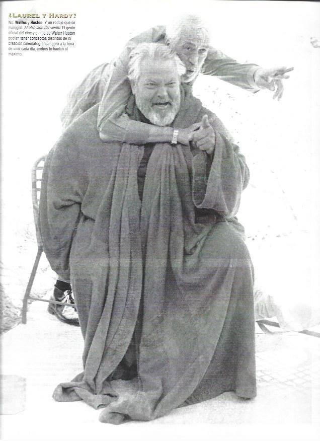 LAMINA 37211: Orson Welles y John Huston