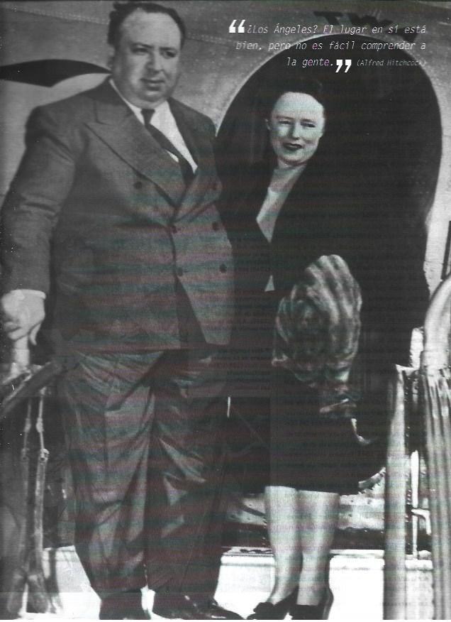 LAMINA 37260: Alfred Hitchcok con su esposa