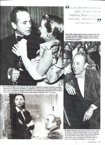 LAMINA 37296: Bogart con Ava Gardner