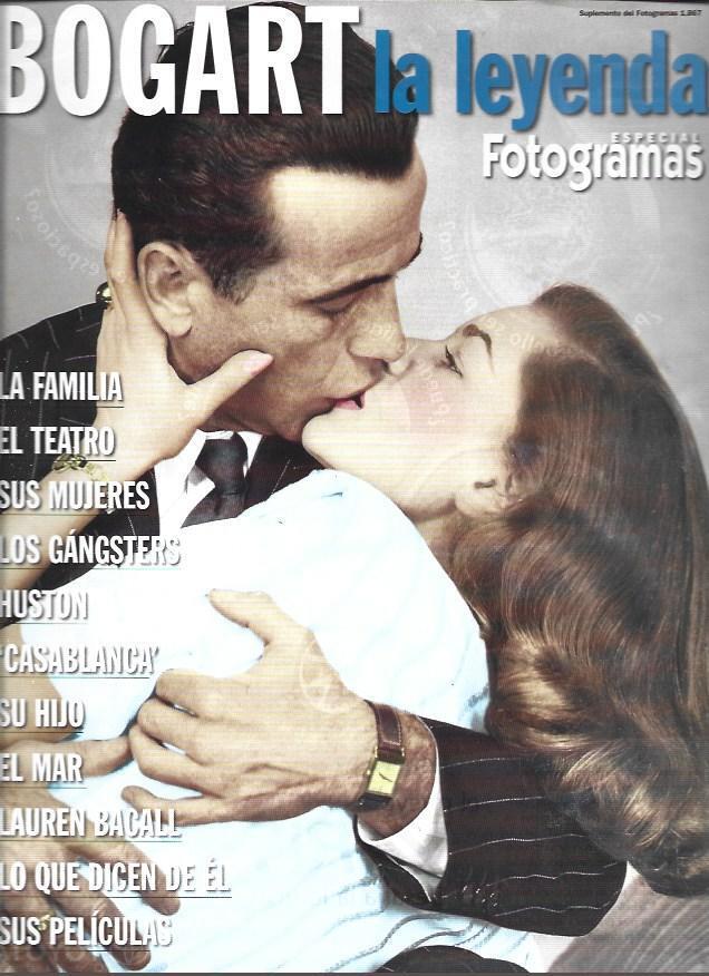 LAMINA 37277: Portada Fotogramas especial Bogart la leyenda