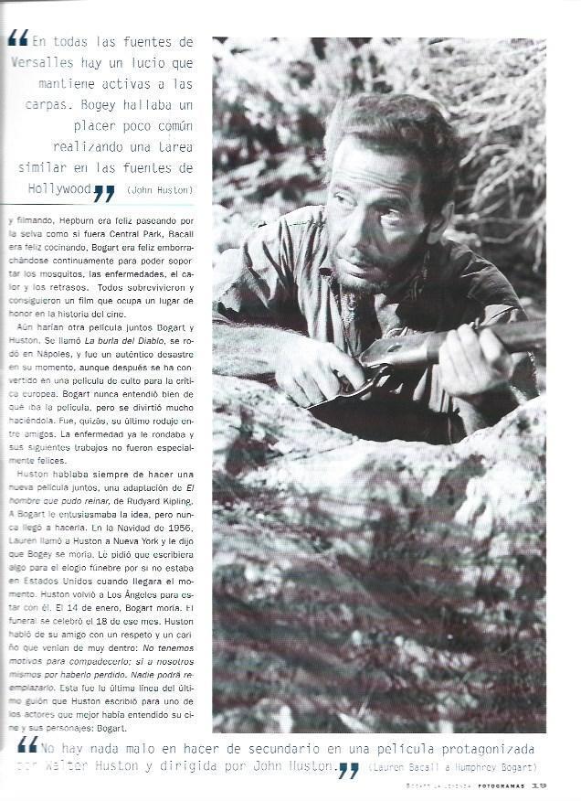 LAMINA 37284: Bogart como cazador