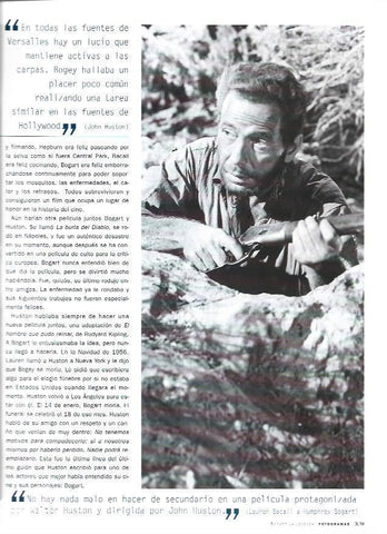 LAMINA 37284: Bogart como cazador