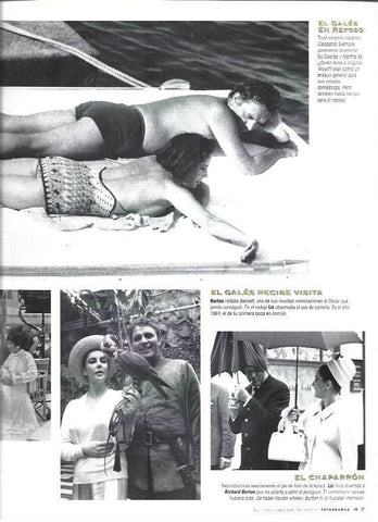 LAMINA 37214: Richard Burton y Liz Taylor