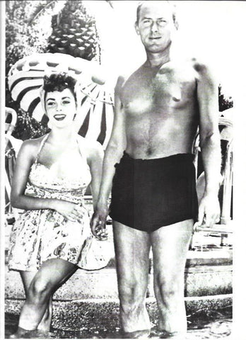 LAMINA 37212: Liz Taylor con Michael Wilding