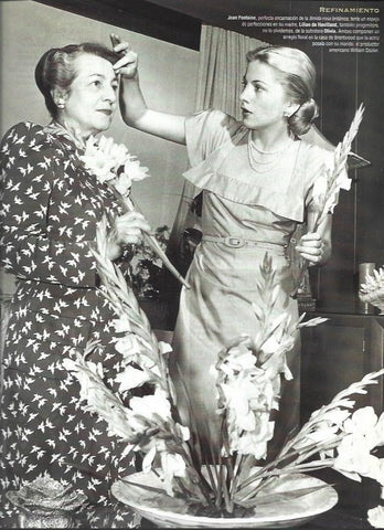 LAMINA 37252: Lilian de Havilland y Joan Fontaine