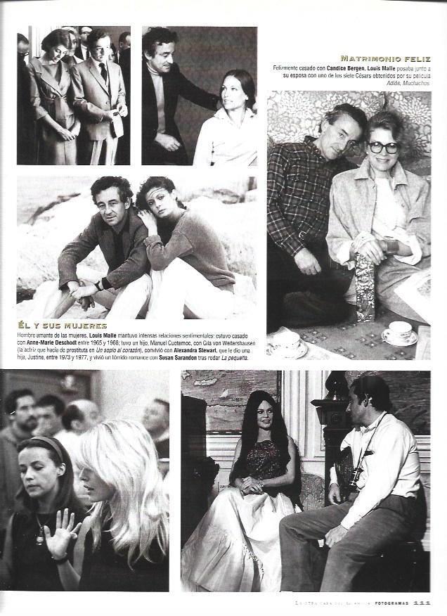 LAMINA 37246: El matrimonio Bergen y el de Louis Malle