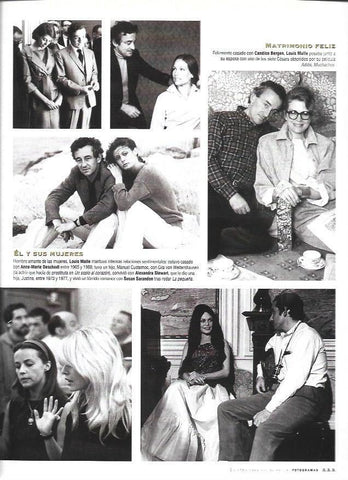 LAMINA 37246: El matrimonio Bergen y el de Louis Malle