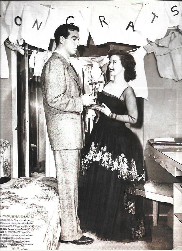 LAMINA 37239: John Rayne con Susan Hayward