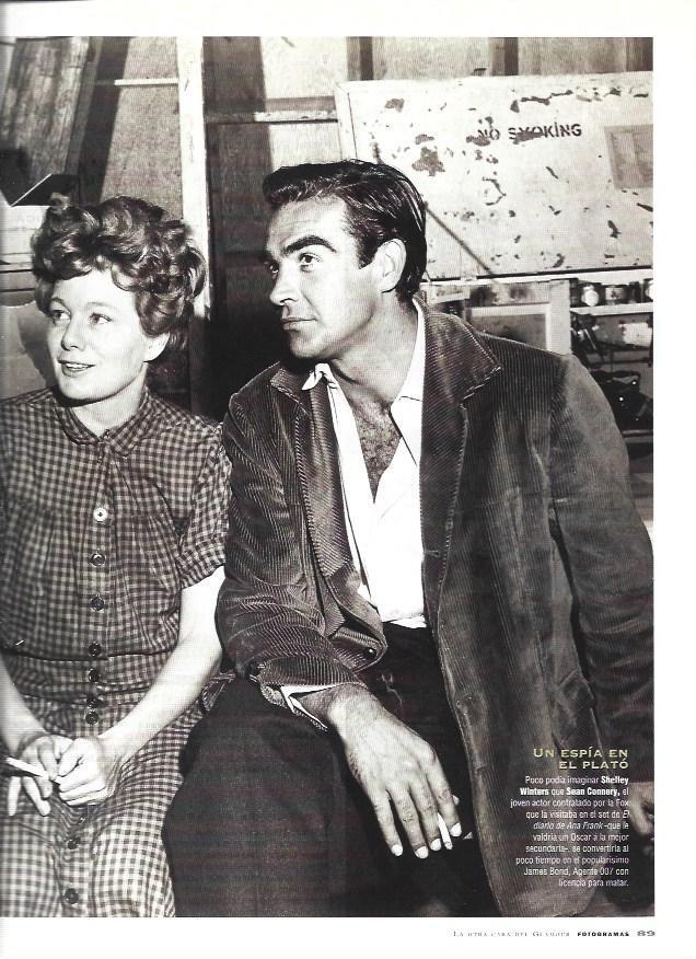 LAMINA 37235: Sean Connery con Shelley Winters