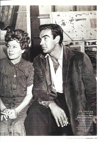 LAMINA 37235: Sean Connery con Shelley Winters