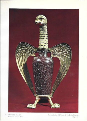LAMINA 36990: Vaso del Aguila del Tesoro de St. Denis