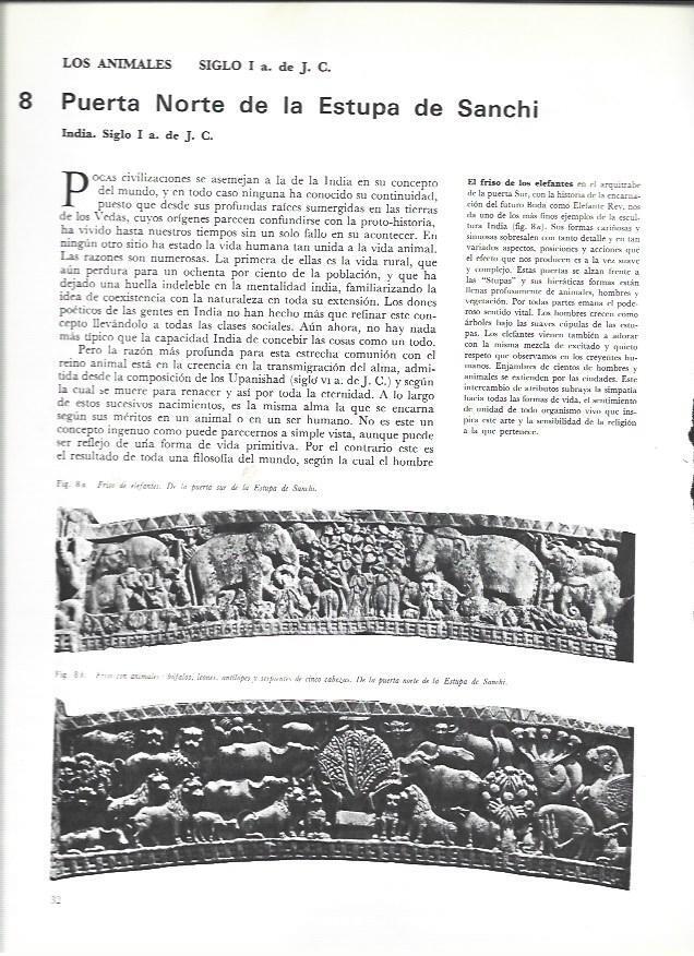 LAMINA 37023: Frisos de la Estupa de Sanchi, India