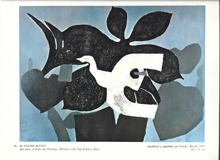 LAMINA 37021: El pajaro blanco, por Goerges Braque