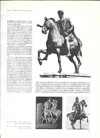 LAMINA 37011: Estauta de Marco Aurelio en Roma