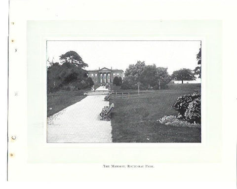 LAMINA 36976: The Mansion, Roundhay Park of Leeds