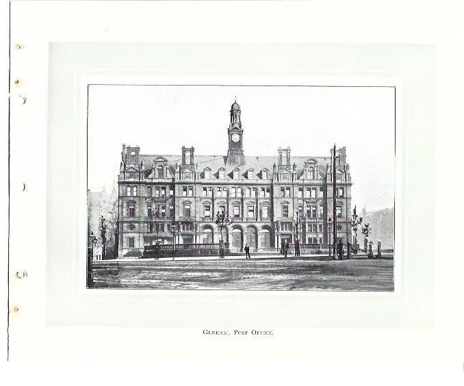 LAMINA 36973: General Post Office, Leeds