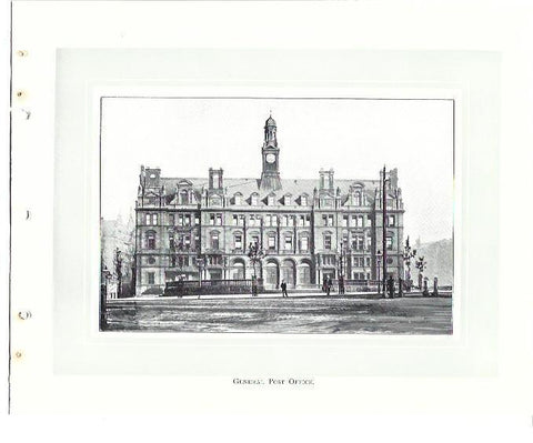 LAMINA 36973: General Post Office, Leeds