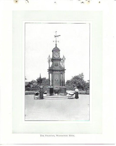 LAMINA 36971: The Fountain en Woodhouse Moor, Leeds