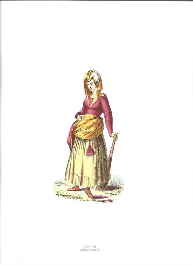 LAMINA 37031: Aldeana de Holanda