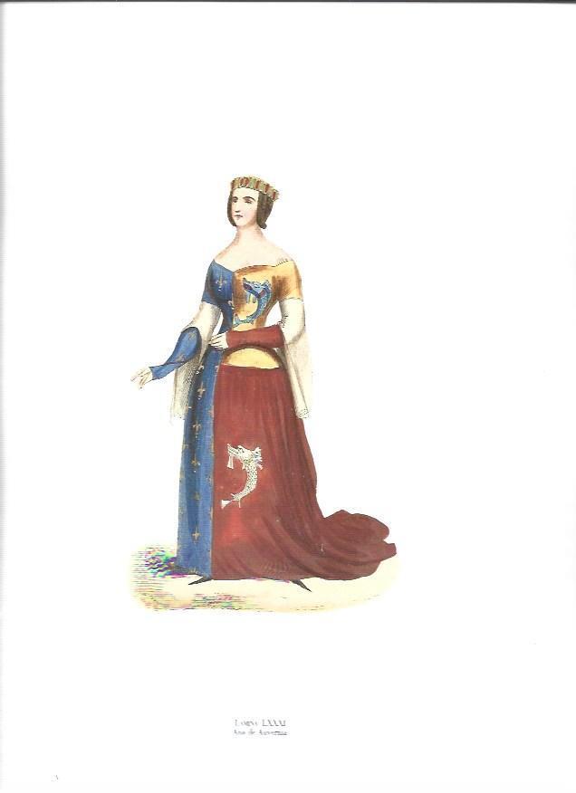 LAMINA 37104: Ana de Auvernia
