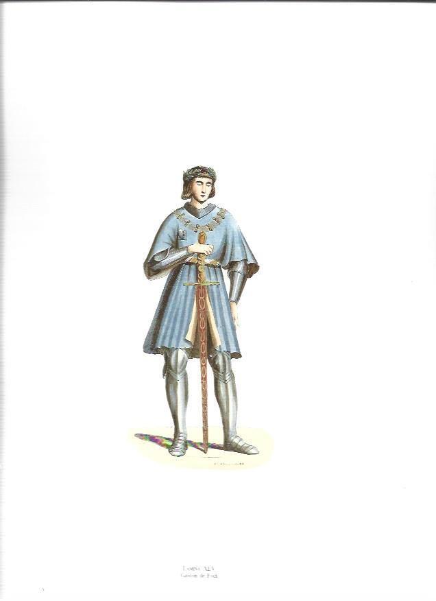 LAMINA 37068: Gaston de Foix