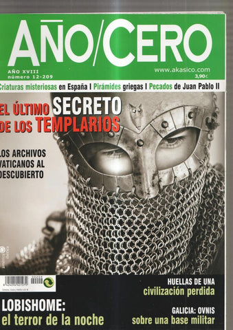 Año Cero numero 12-209, 1990: Criaturas misteriosas en España- Piramides