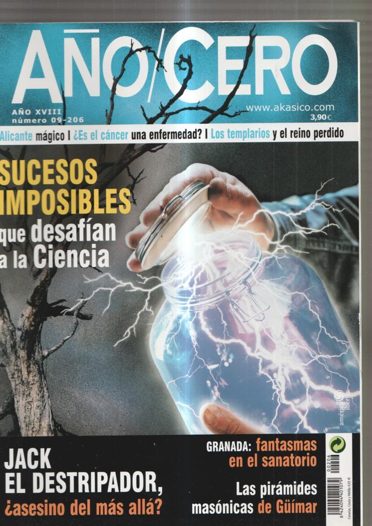 Año Cero numero 09-206, 1990: Alicante magico- Es el cancer una enfermedad ?-