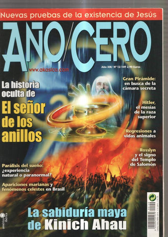 Año Cero numero 12-149, 1990: Nuevas pruebas de la existencia de Jesus- Gran