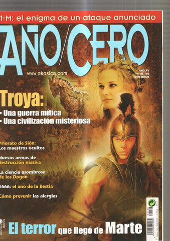 Año Cero numero 05-166: 11-M el enigma de un ataque anunciado- Troya: Una