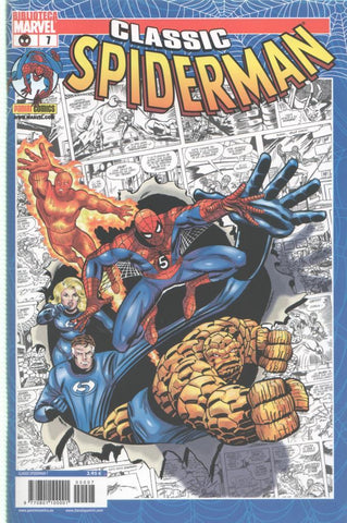 Panini: Classic Spiderman año 2 numero 07: Y si spiderman se hubiera unido a los cuatro fantasticos
