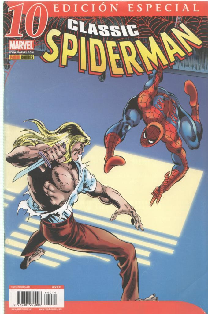Panini: Classic Spiderman año 2 numero 10: Sobre la muerte y el morir