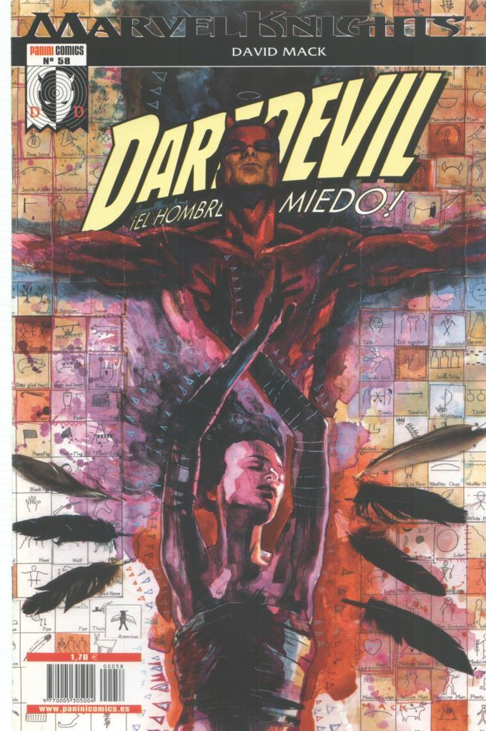Panini: Marvel Knights: Daredevil año 1 numero 58: Eco, parte 3