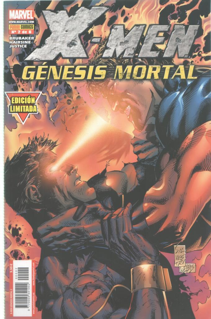 Panini: X Men: Genesis mortal año 1 numero 02: (edicion limitada)