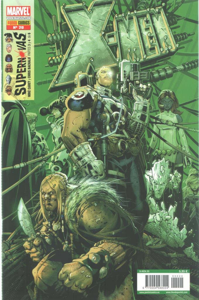 Panini: X Men año 2 numero 20: Supernovas, parte 3