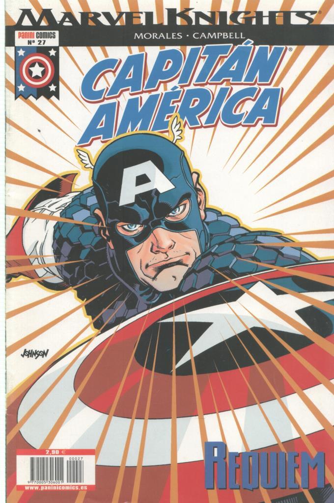 Panini: Marvel Knights: Capitan America año 1 numero 27: Requiem, parte 1