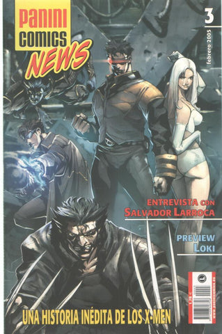 Panini: Comics News numero 03: Entrevista con Salvador Larroca, preview Loki