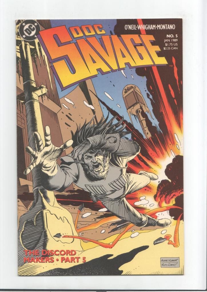 DC Comics: Doc Savage numero 05: The discord makers, part 5