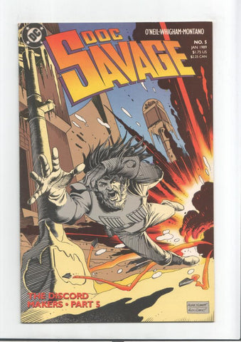 DC Comics: Doc Savage numero 05: The discord makers, part 5
