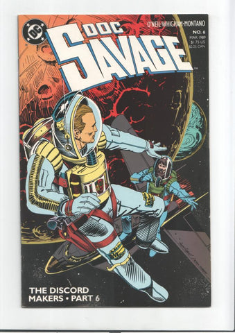 DC Comics: Doc Savage numero 06: The discord makers, part 6