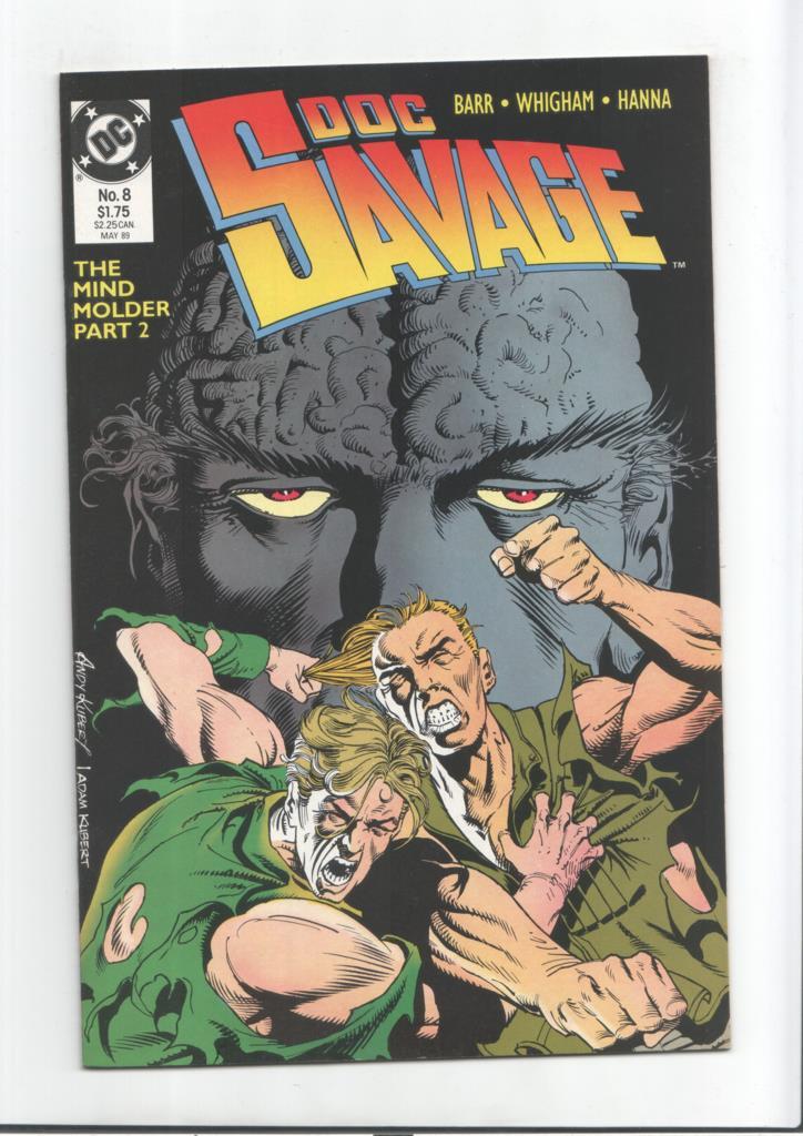DC Comics: Doc Savage numer0 08: The mind molder, part 2