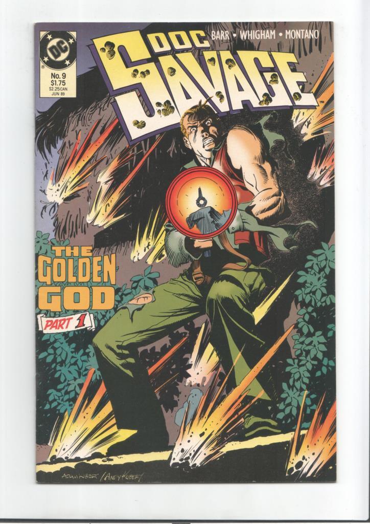 DC Comics: Doc Savage numero 09: The golden god, part 1