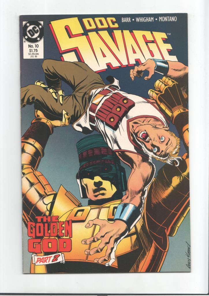 DC Comics: Doc Savage numero 10: The golden god, part 2