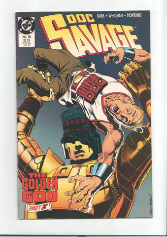 DC Comics: Doc Savage numero 10: The golden god, part 2