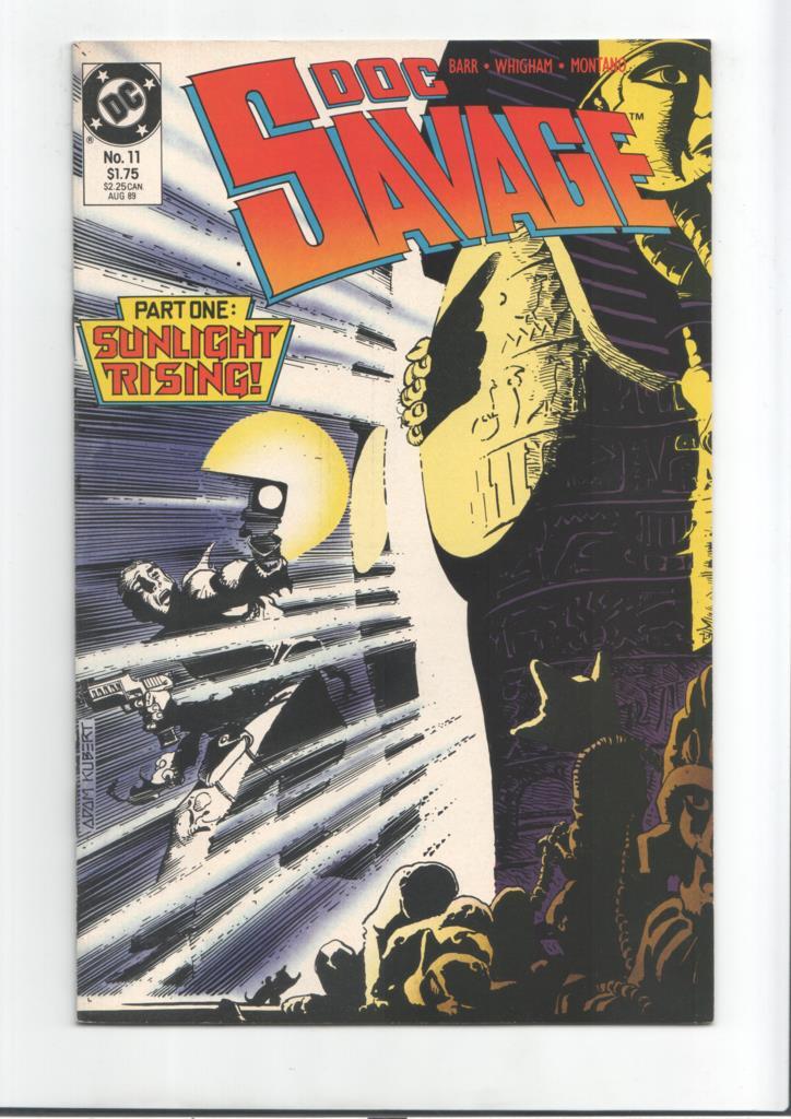 DC Comics: Doc Savage numero 11: Sunlight rising, part one