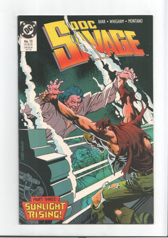 DC Comics: Doc Savage numero 13: Sunlight rising, part three