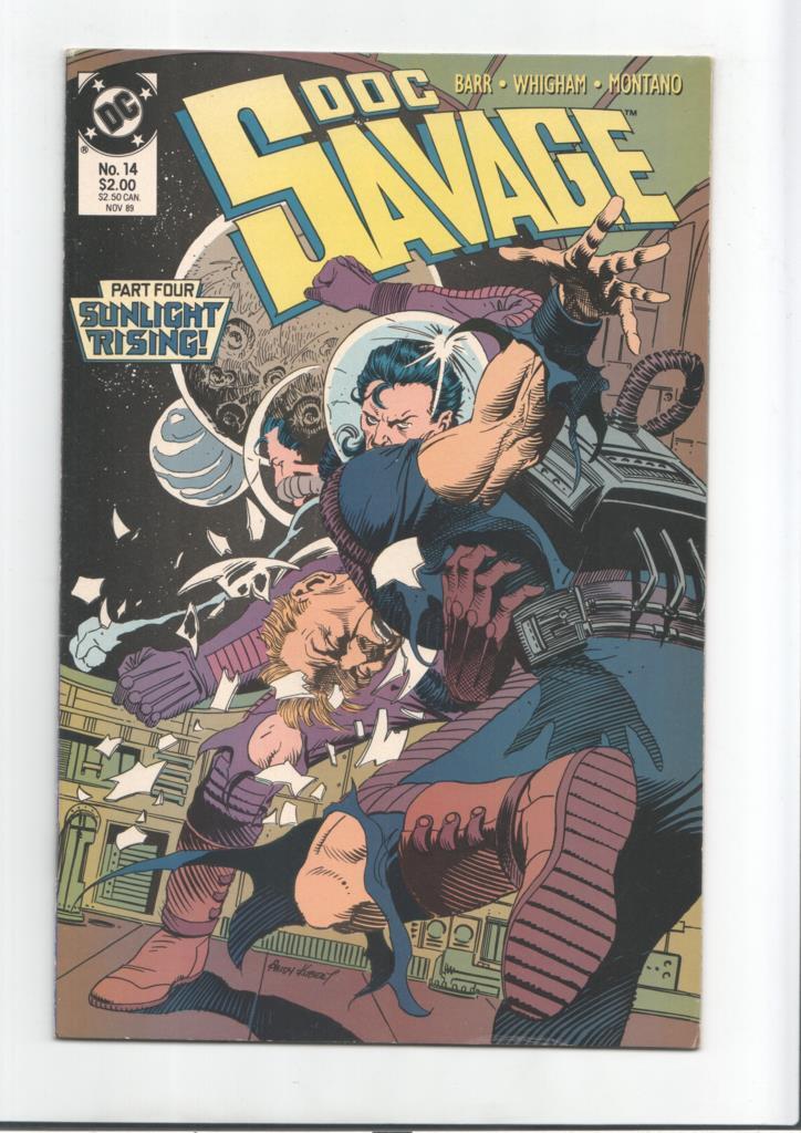 DC Comics: Doc Savage numero 14: Sunlight rising, part four